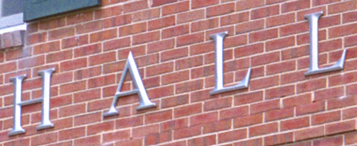 Cast Aluminum Letters